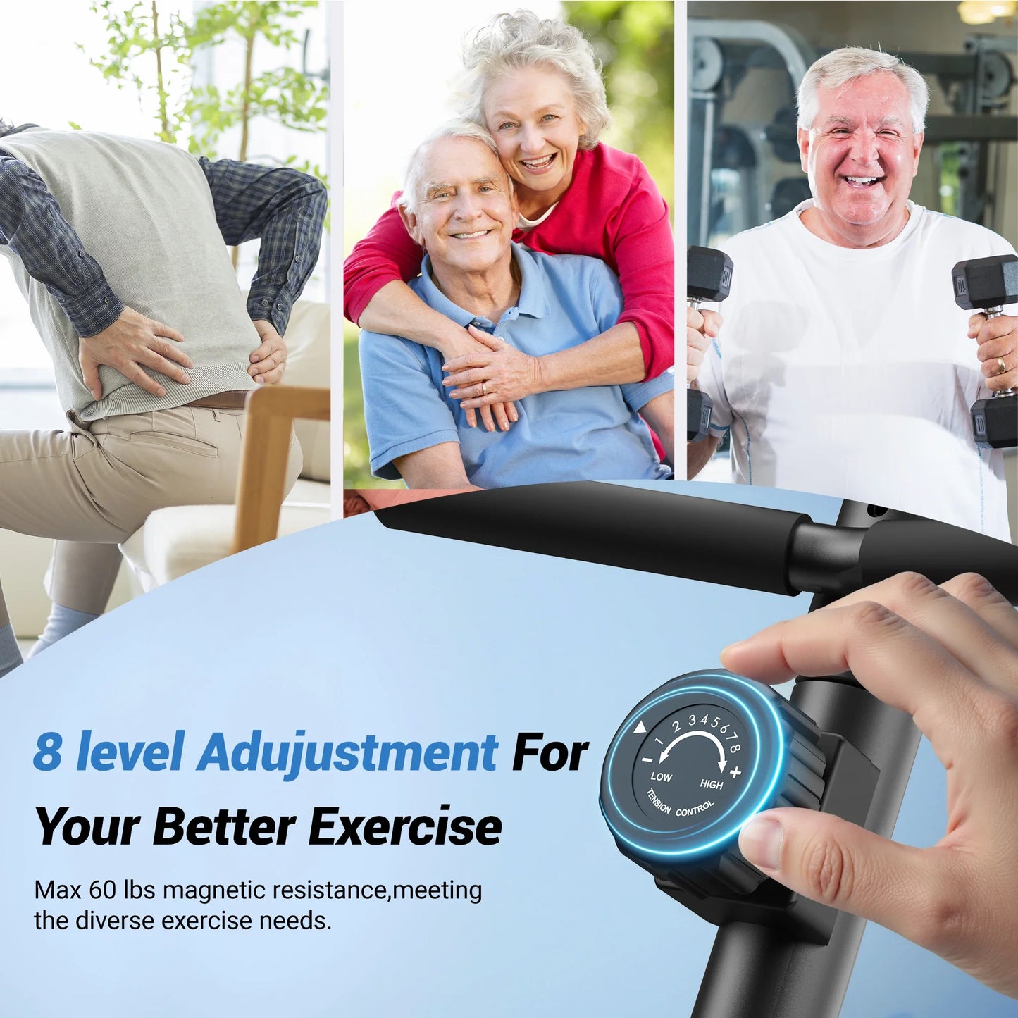 MERACH Recumbent Exercise Bike