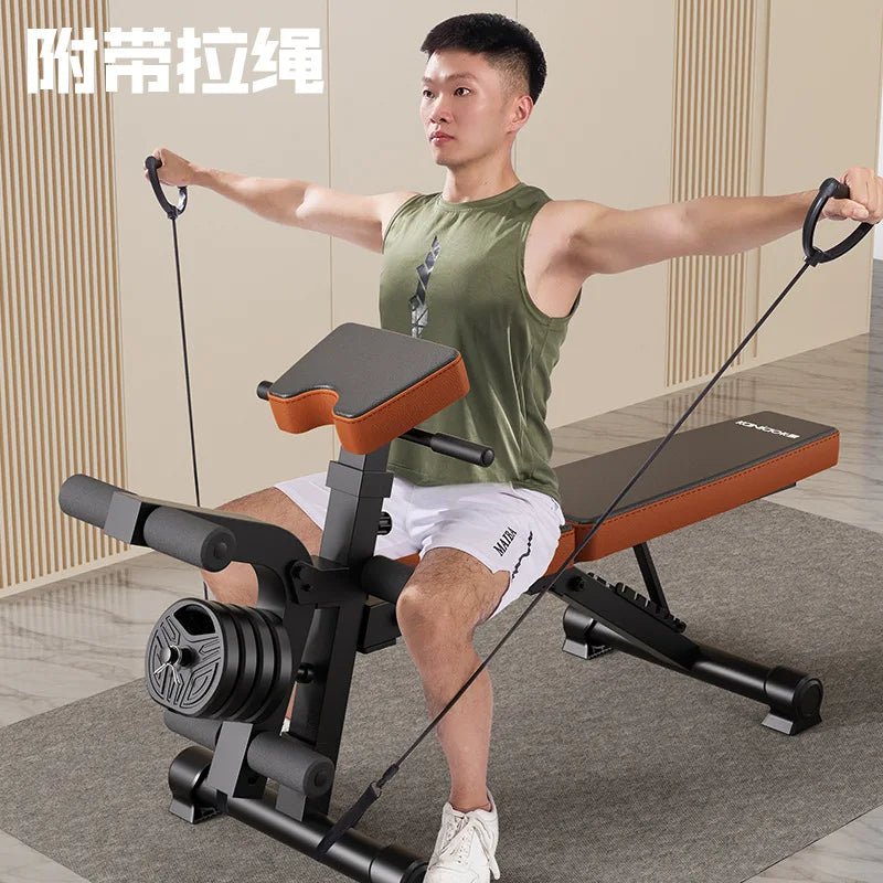 Fold-able Dumbbell Stool