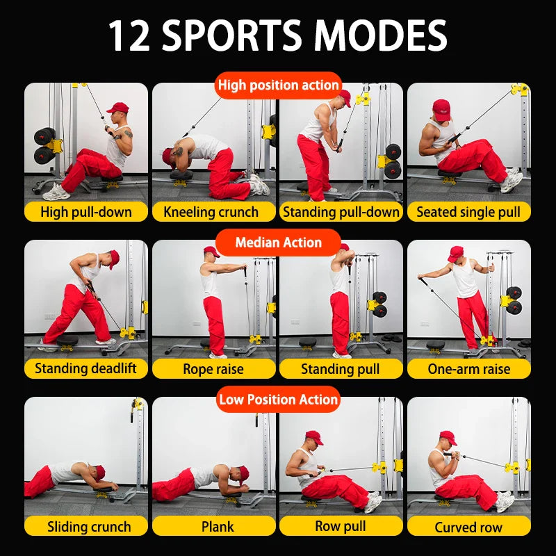 LAT Pull Down Machine with High & Low Pulleys