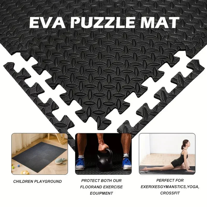 8/16-Piece Foam Fitness Mats