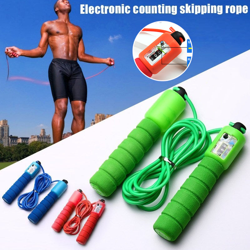 Skipping Rope With Counter Adjustable