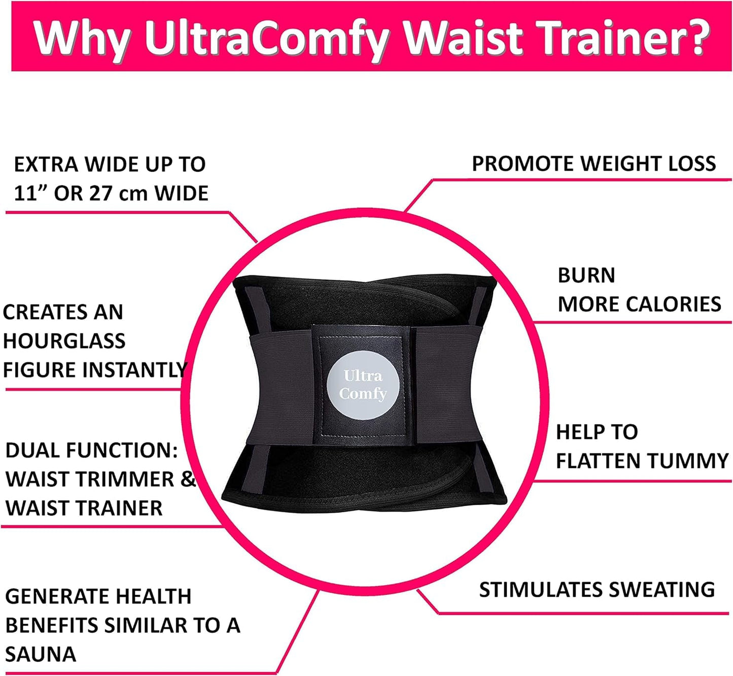 Unisex Sweat Waist Trainer