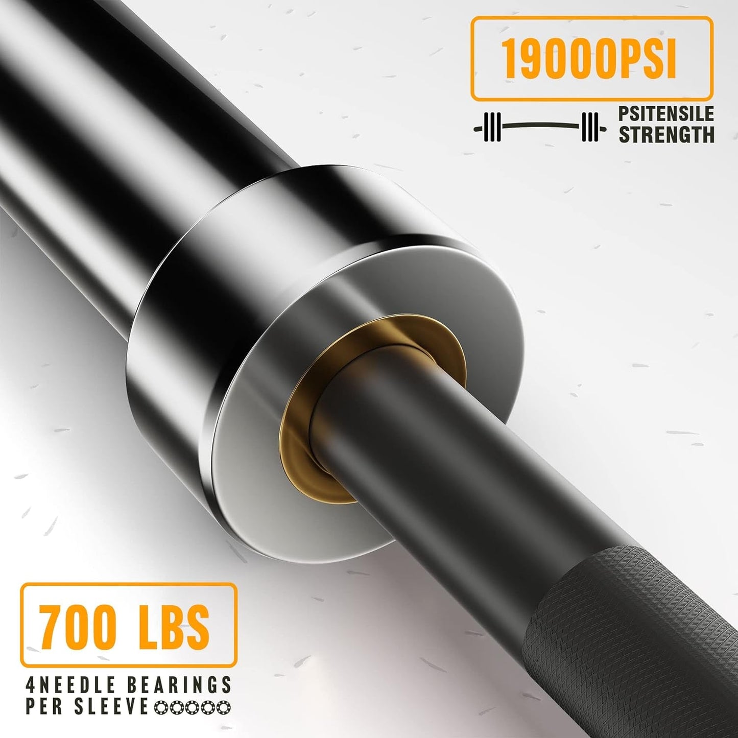 Olympic Curl Bar – 700LB Weight Capacity