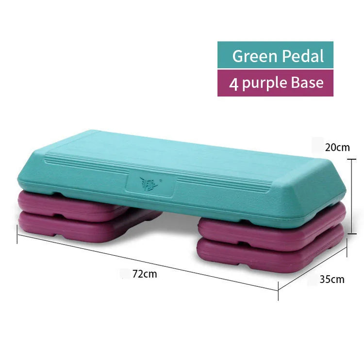 Home Aerobic Stepper – Adjustable Height, Non-Slip Platform, 72cm