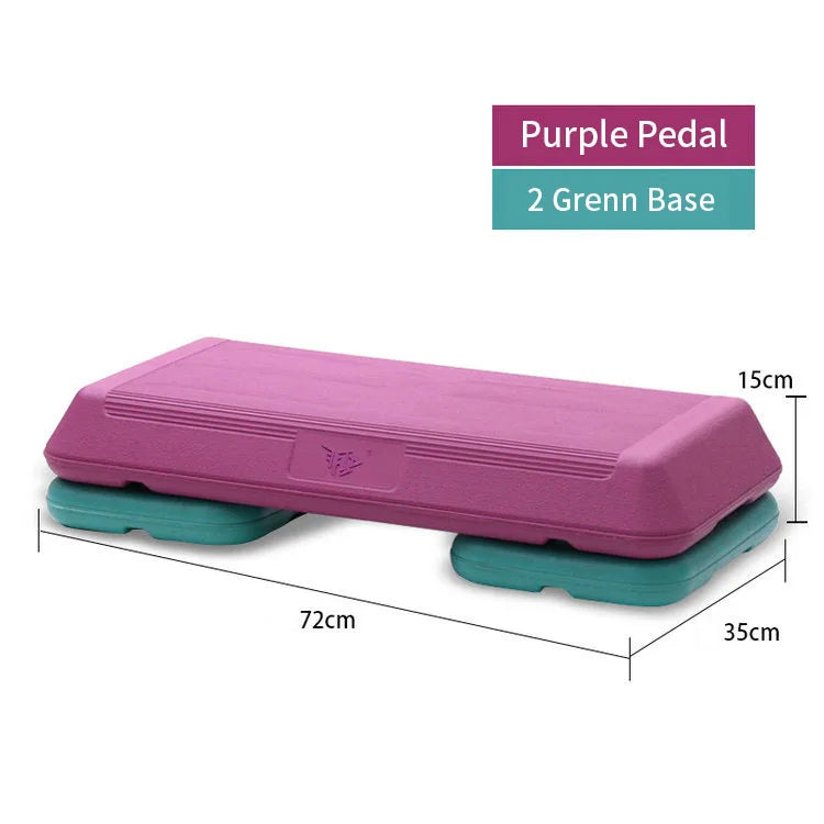 Home Aerobic Stepper – Adjustable Height, Non-Slip Platform, 72cm