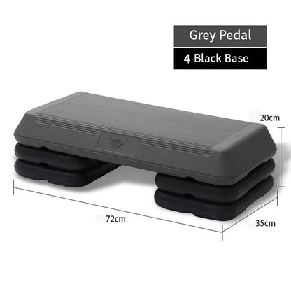 Home Aerobic Stepper – Adjustable Height, Non-Slip Platform, 72cm