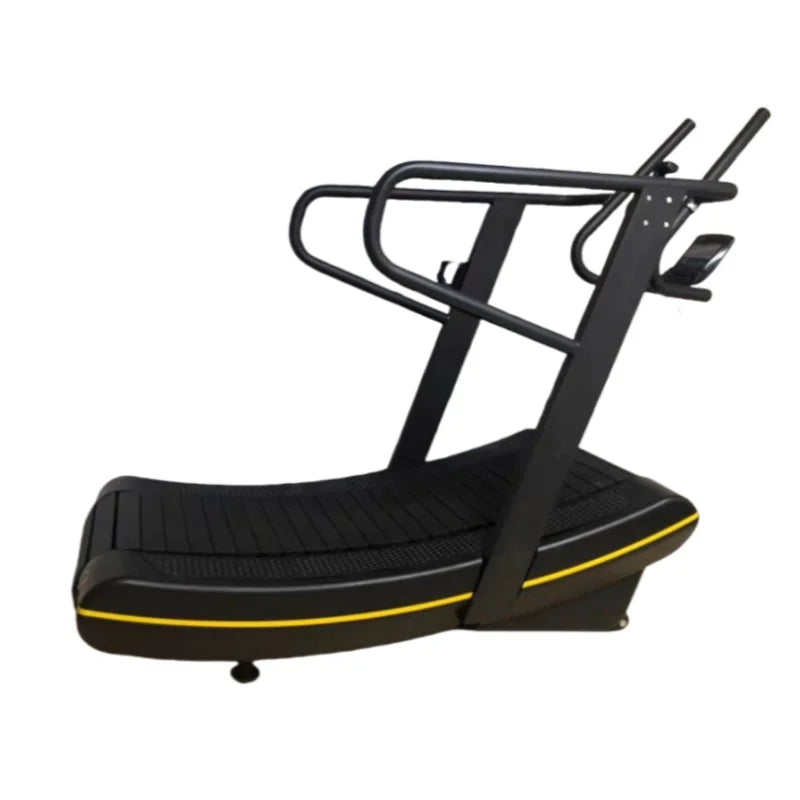 large unpowered arc-shaped Treadmill