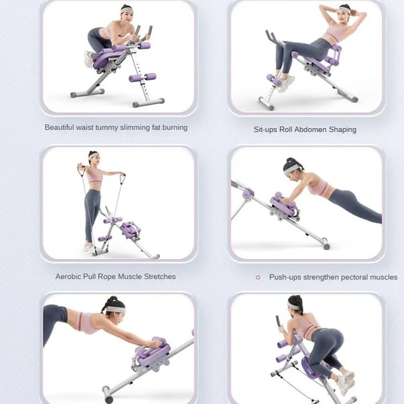 Multi-Function Ab Waist Trainer Machine