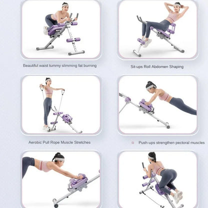 Multi-Function Ab Waist Trainer Machine