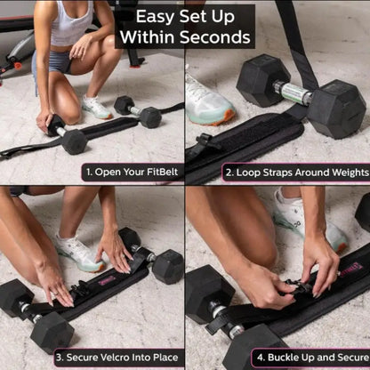 Sports Hip Thrust Belt Glute Trainer
