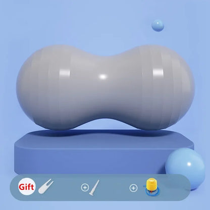 Anti-Burst Peanut Ball for Yoga, Pilates & Physiotherapy