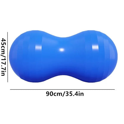 Anti-Burst Peanut Ball for Yoga, Pilates & Physiotherapy