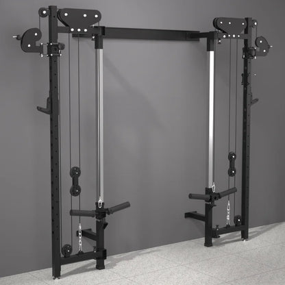 Foldable squat rack wall bird comprehensive trainer