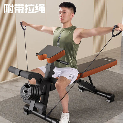 Fold-able Dumbbell Stool