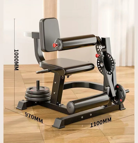 6 Position Bench Multi Leg Extension and Curl Machine