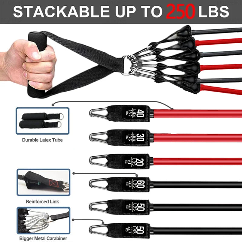 Resistance Set, Tension Rope, Fitness Tension Belt