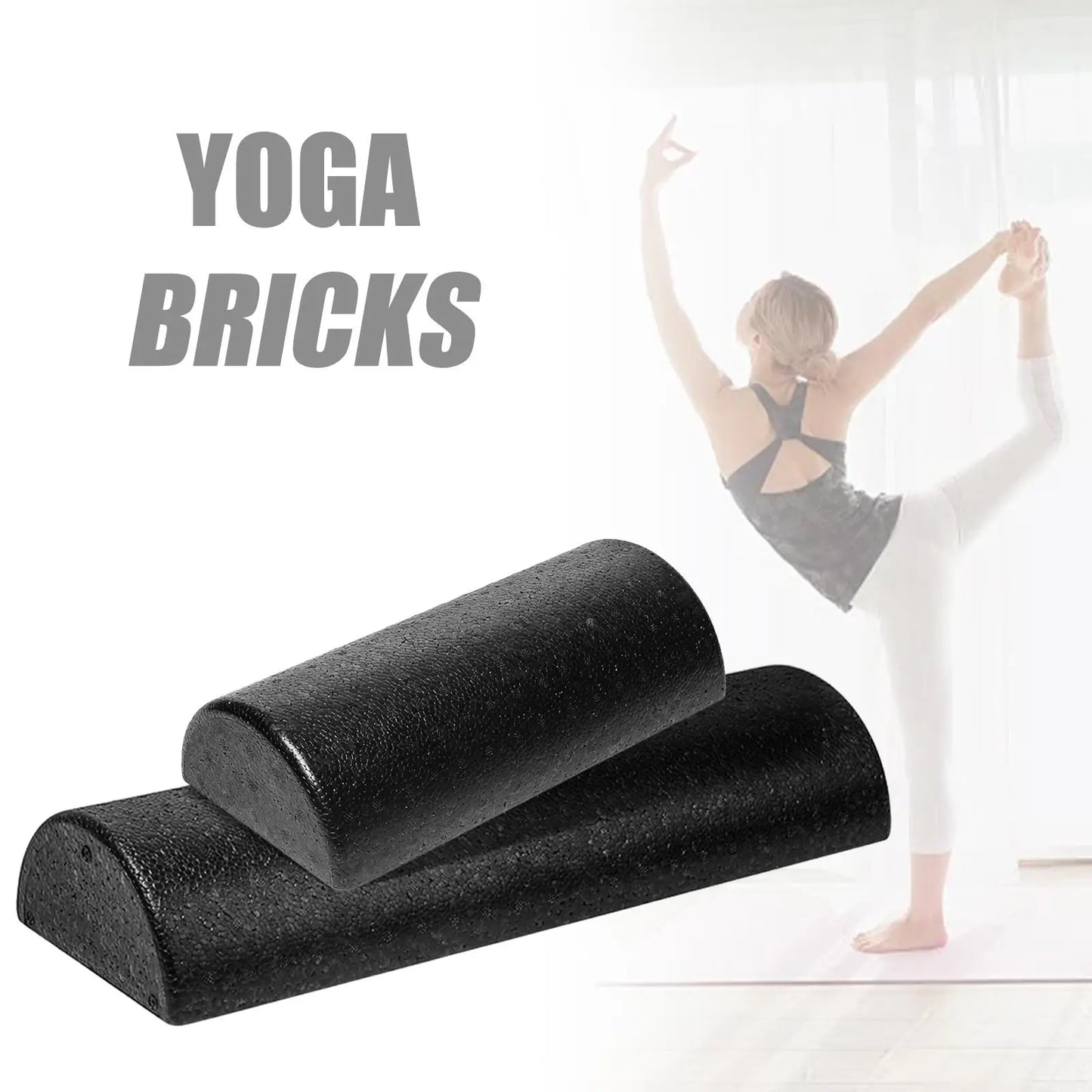 Half Round Yoga Blocks Deep Tissue
