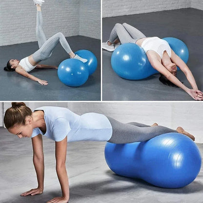 Anti-Burst Peanut Ball for Yoga, Pilates & Physiotherapy