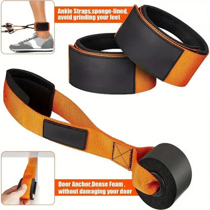 Resistance strap with handle 25LBS - 75LBS