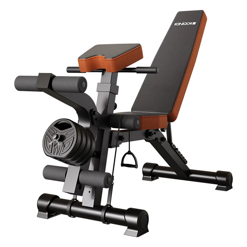 Fold-able Dumbbell Stool