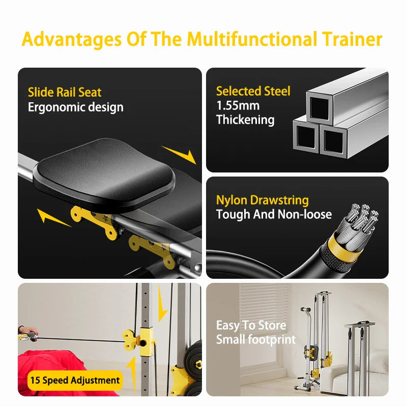 LAT Pull Down Machine with High & Low Pulleys