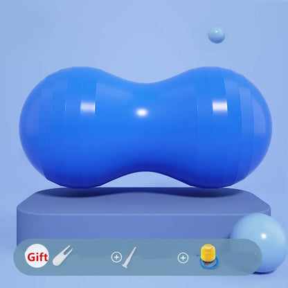 Anti-Burst Peanut Ball for Yoga, Pilates & Physiotherapy
