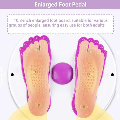 Waist Twister Disc with LCD Counter, 360° Rotation